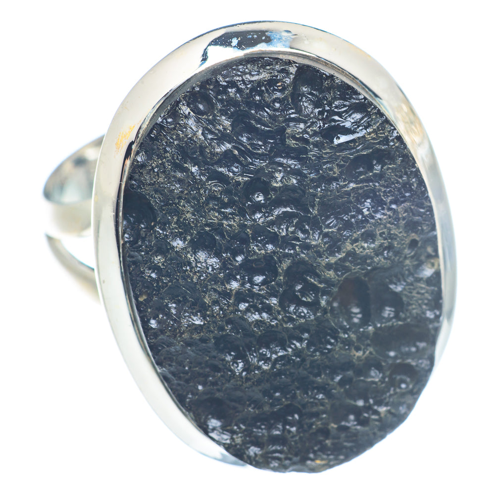 Tektite Rings handcrafted by Ana Silver Co - RING71952