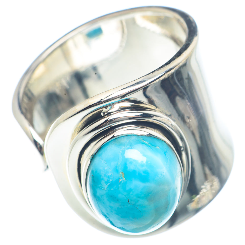 Larimar Rings handcrafted by Ana Silver Co - RING71963