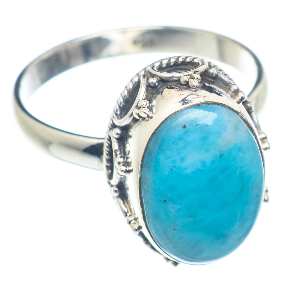 Larimar Rings handcrafted by Ana Silver Co - RING71965
