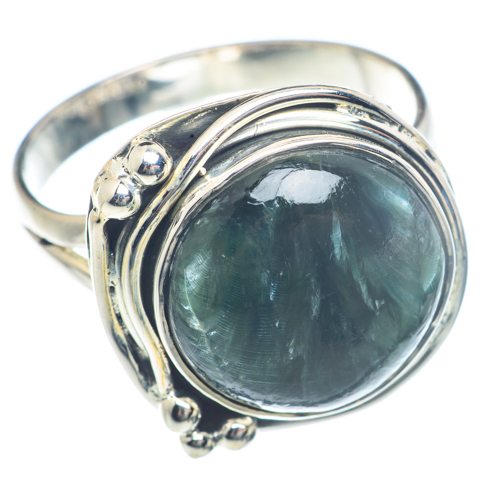 Seraphinite Rings handcrafted by Ana Silver Co - RING72041