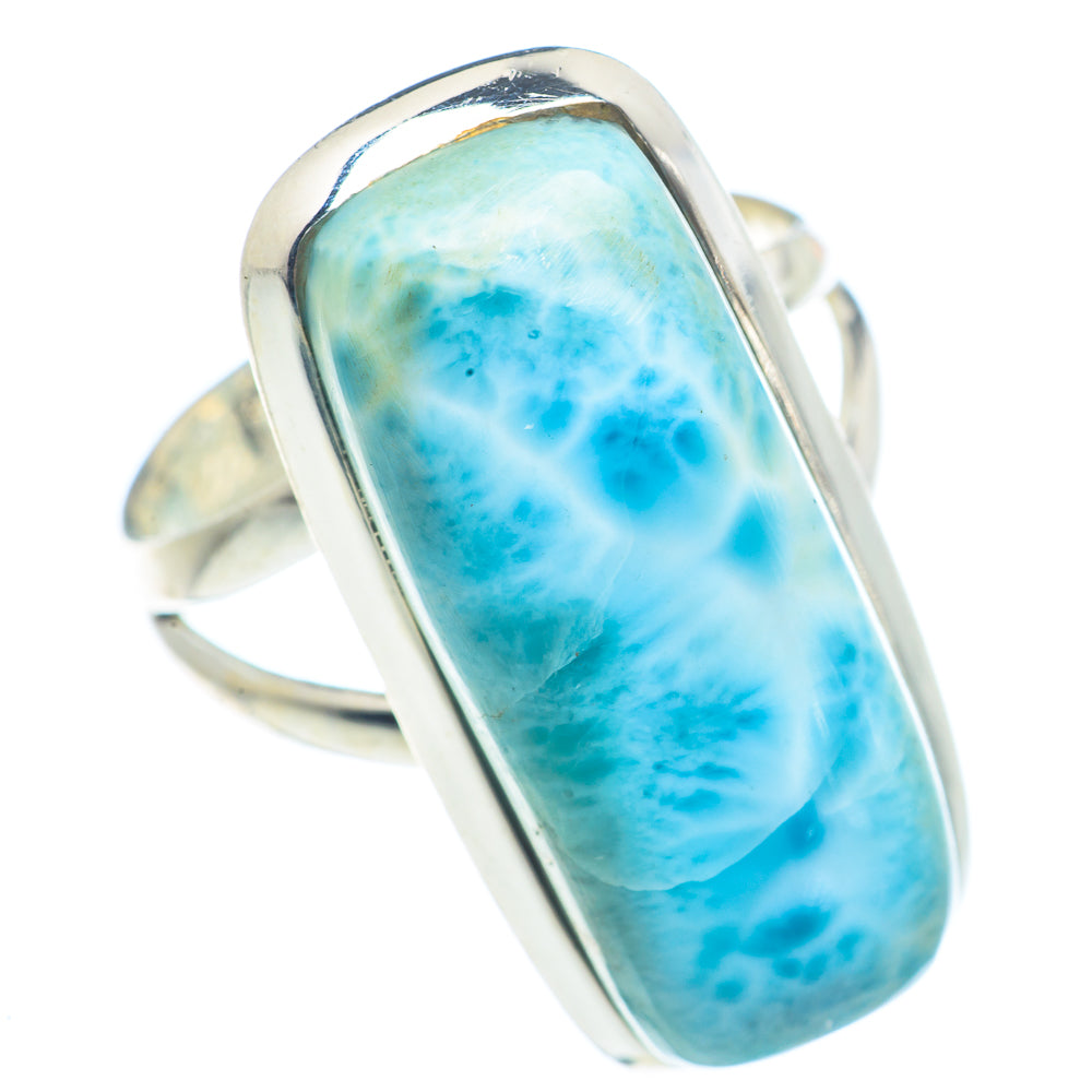 Larimar Rings handcrafted by Ana Silver Co - RING72123