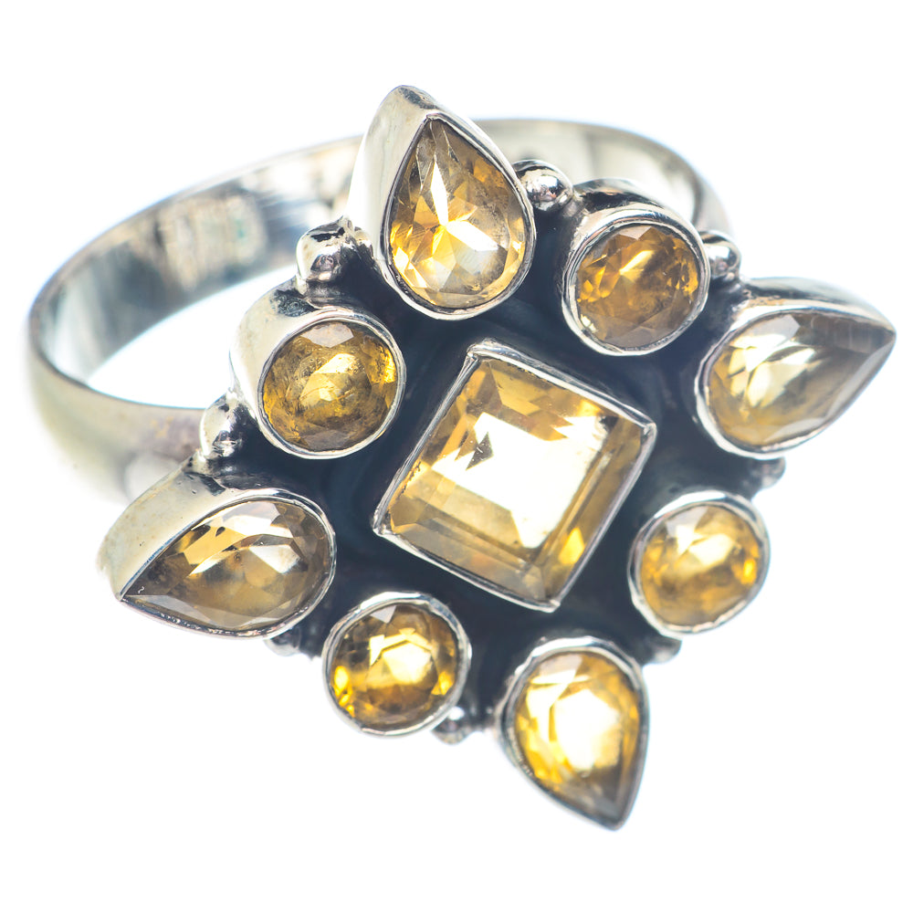 Citrine Rings handcrafted by Ana Silver Co - RING72152