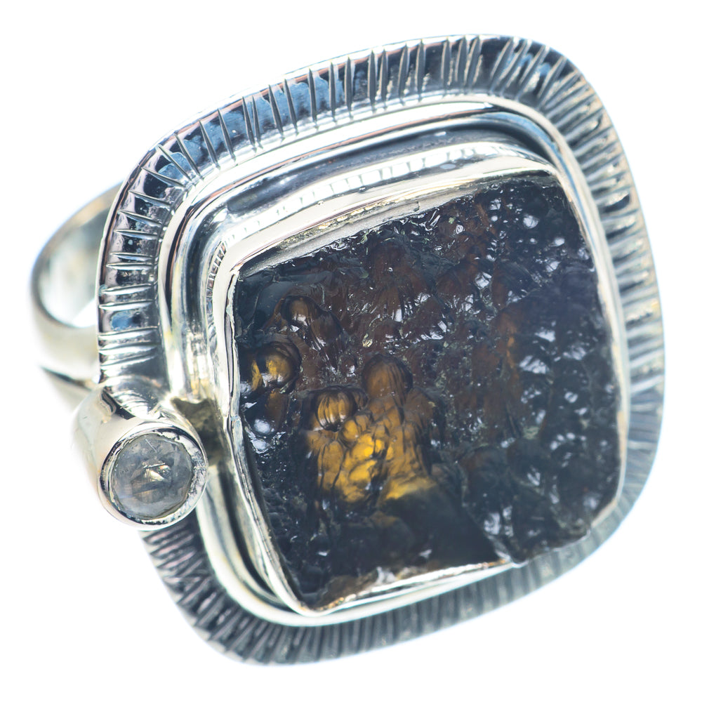 Tektite Rings handcrafted by Ana Silver Co - RING72167