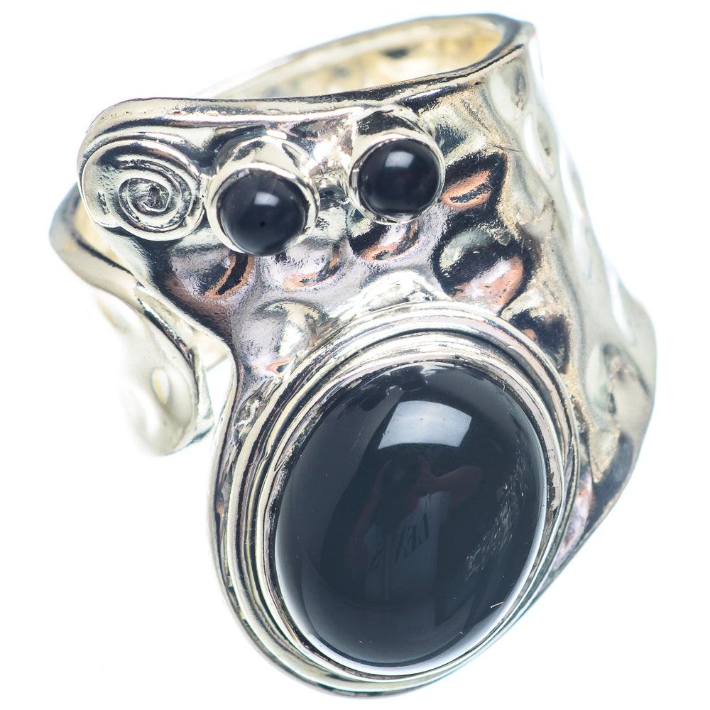 Black Onyx Rings handcrafted by Ana Silver Co - RING72295