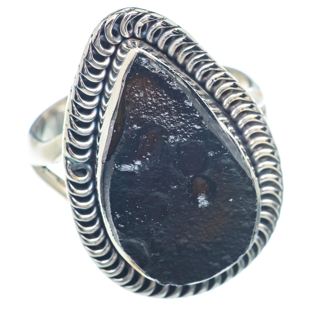 Tektite Rings handcrafted by Ana Silver Co - RING72370