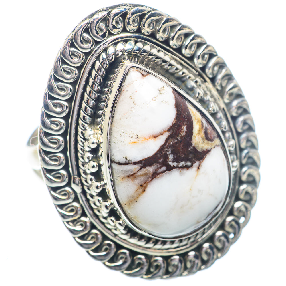 Peanut Wood Jasper Rings handcrafted by Ana Silver Co - RING72430 - Photo 2
