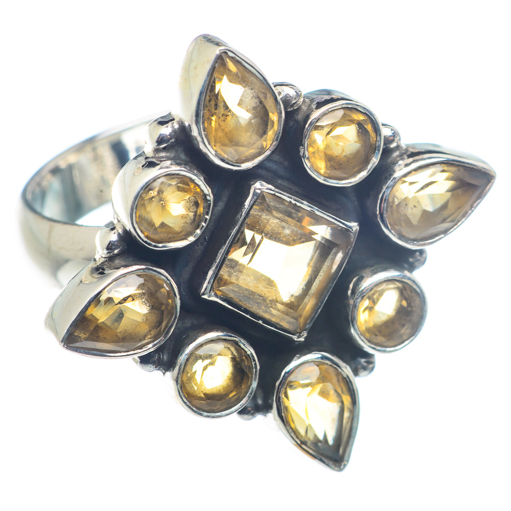 Citrine Rings handcrafted by Ana Silver Co - RING72485