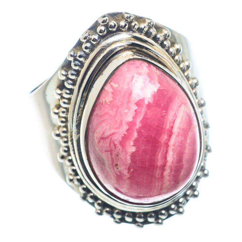 Rhodochrosite Rings handcrafted by Ana Silver Co - RING72488