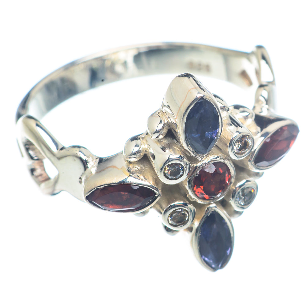Garnet Rings handcrafted by Ana Silver Co - RING72508