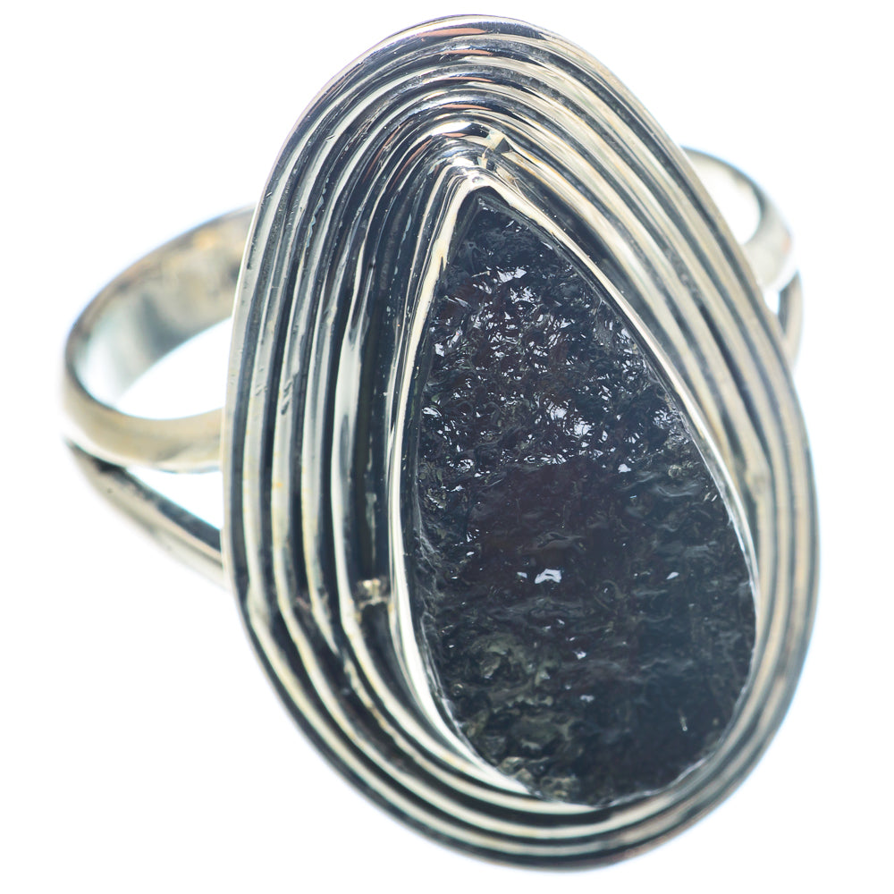 Tektite Rings handcrafted by Ana Silver Co - RING72541