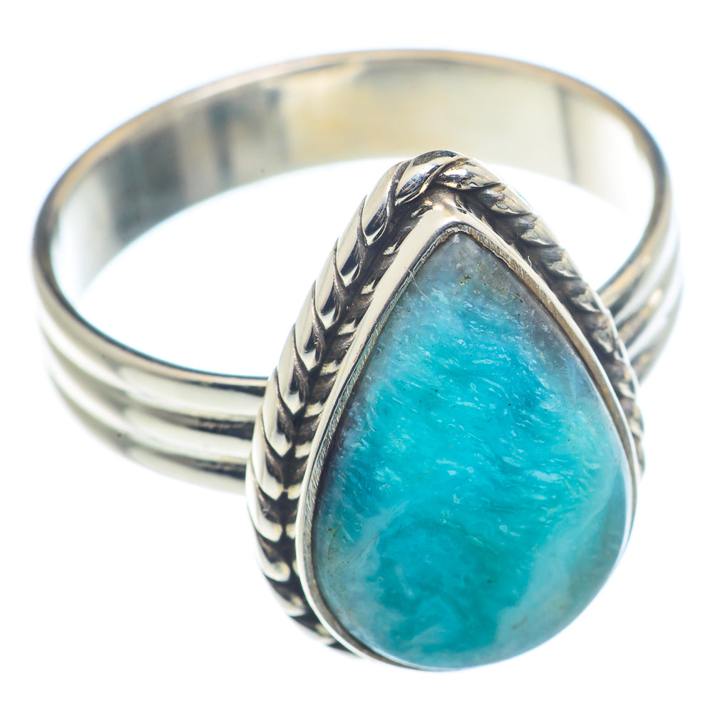 Larimar Rings handcrafted by Ana Silver Co - RING72599