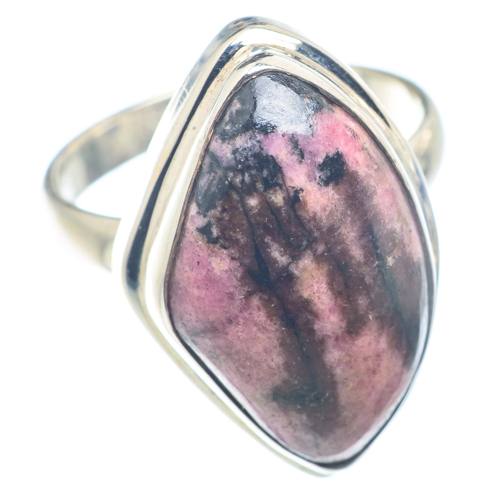 Rhodonite Rings handcrafted by Ana Silver Co - RING72615