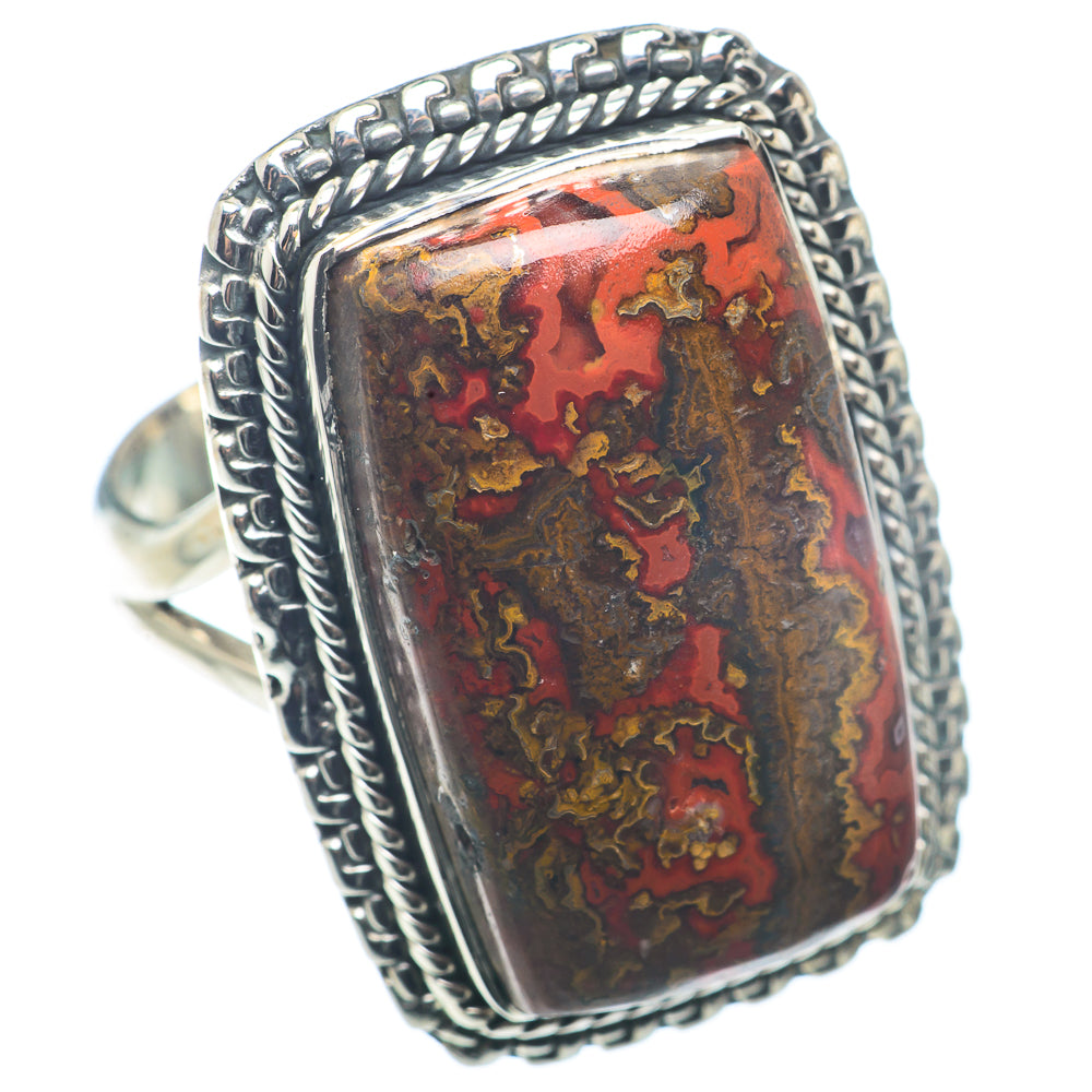 Red Jasper Rings handcrafted by Ana Silver Co - RING72729
