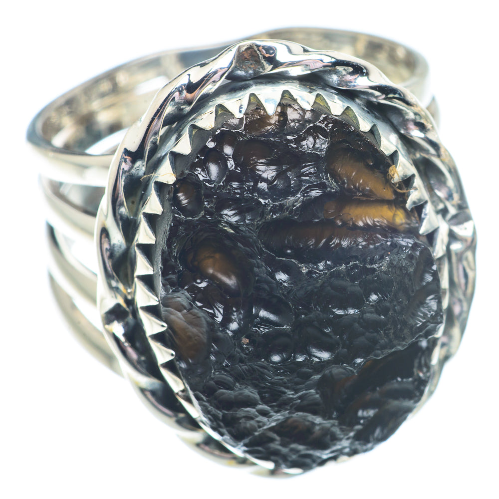 Tektite Rings handcrafted by Ana Silver Co - RING72830