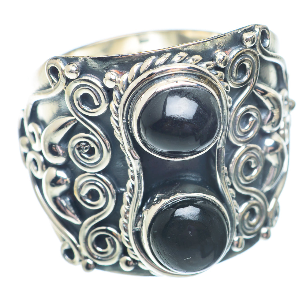 Black Onyx Rings handcrafted by Ana Silver Co - RING72831