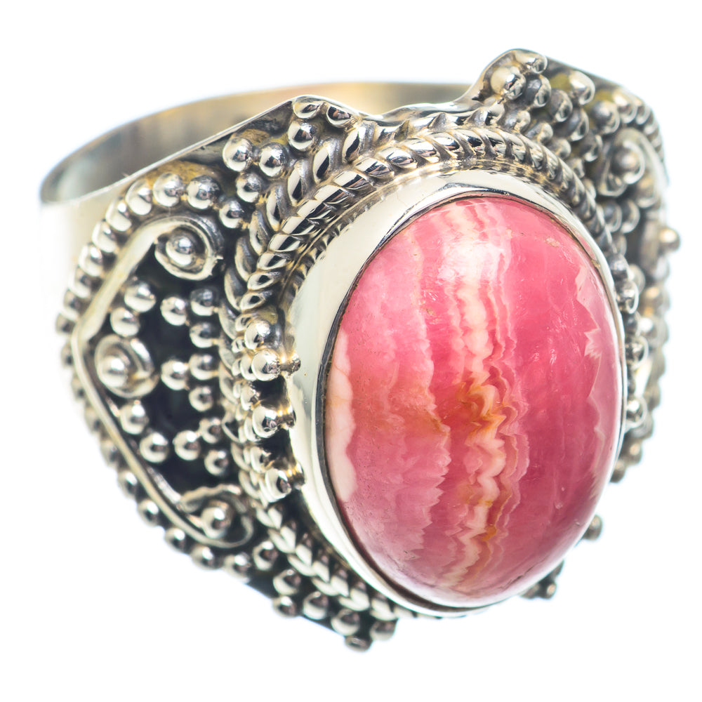 Rhodochrosite Rings handcrafted by Ana Silver Co - RING72907