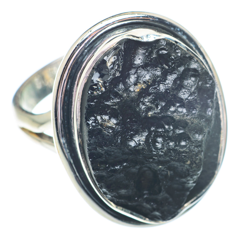 Tektite Rings handcrafted by Ana Silver Co - RING72956