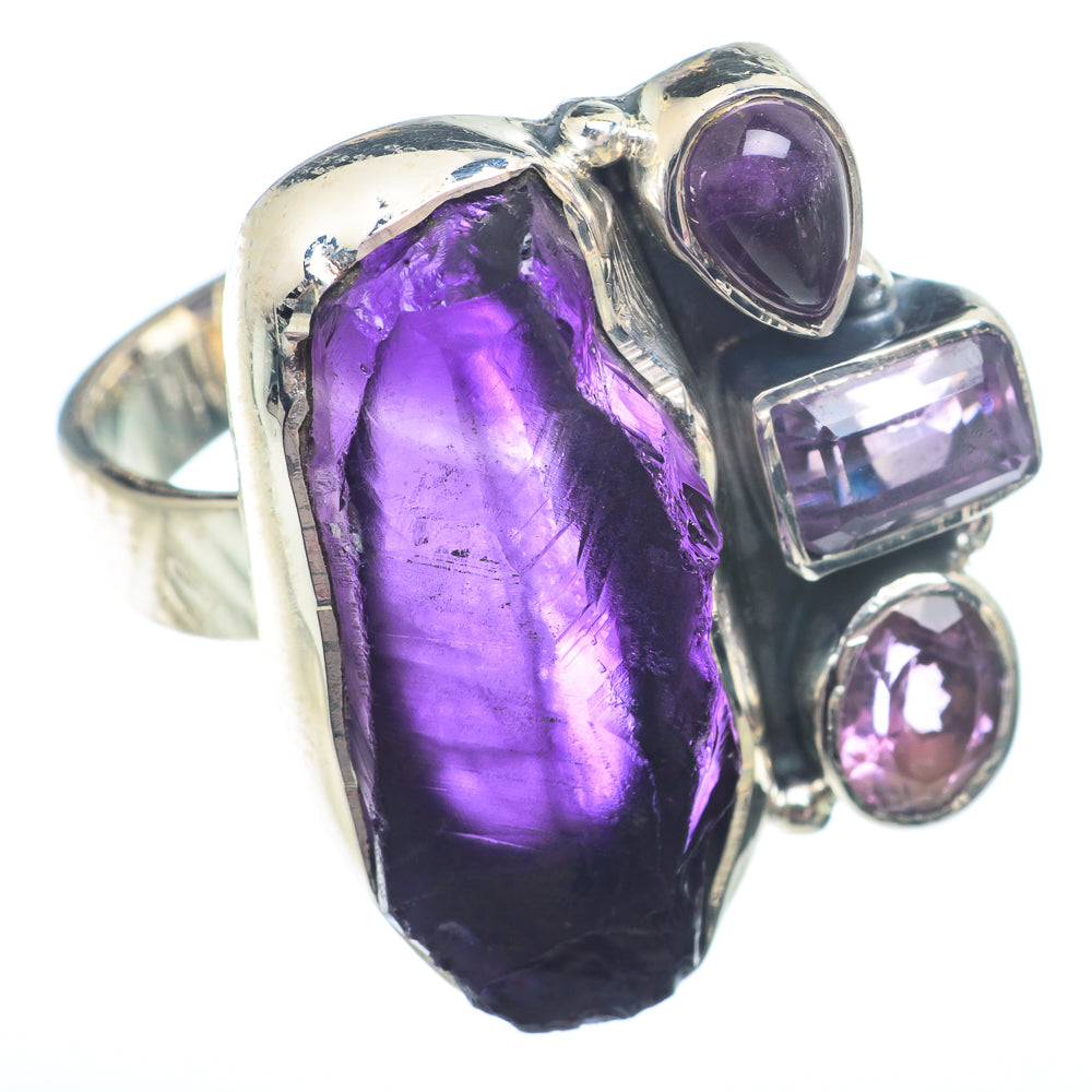Amethyst Rings handcrafted by Ana Silver Co - RING72989