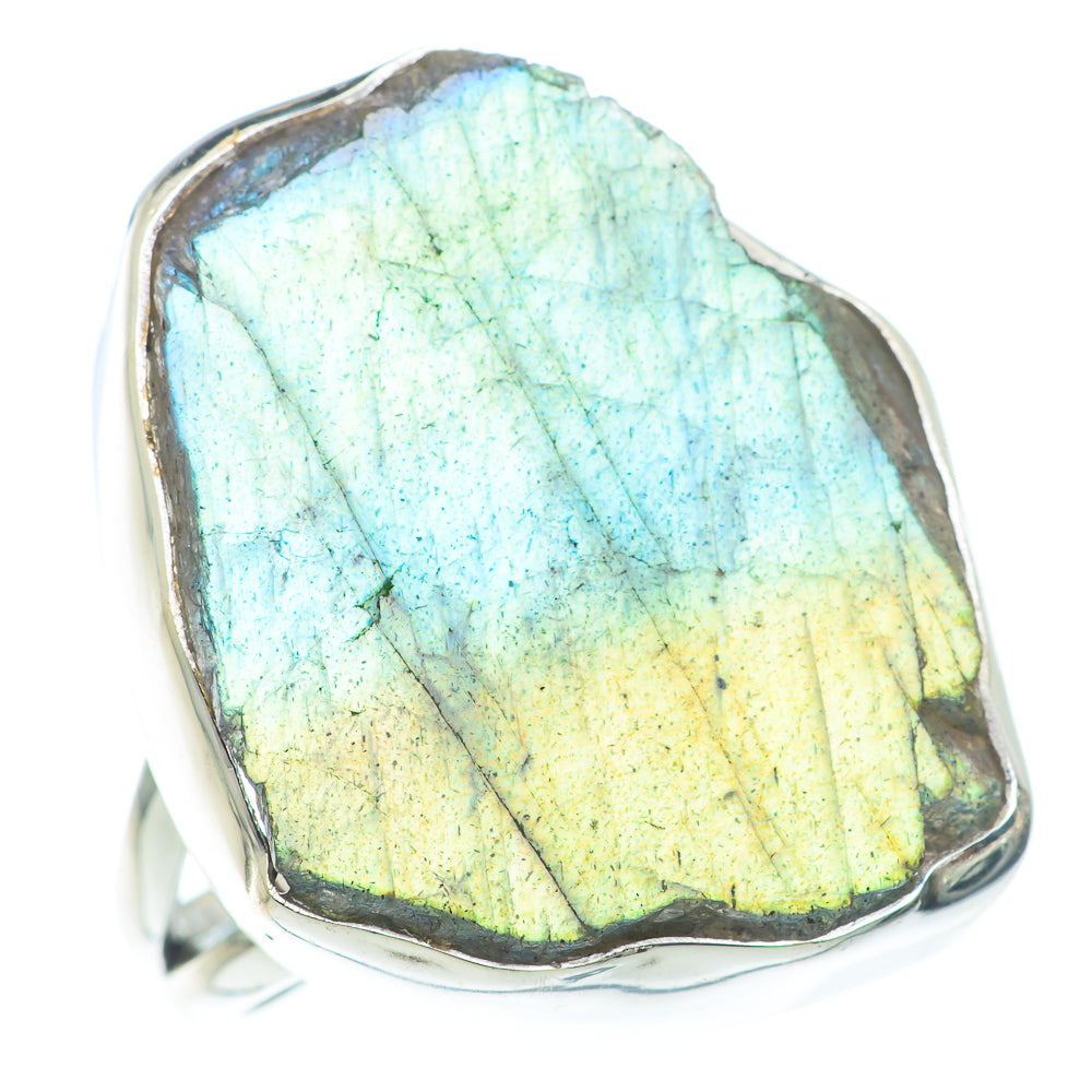 Labradorite Rings handcrafted by Ana Silver Co - RING73084