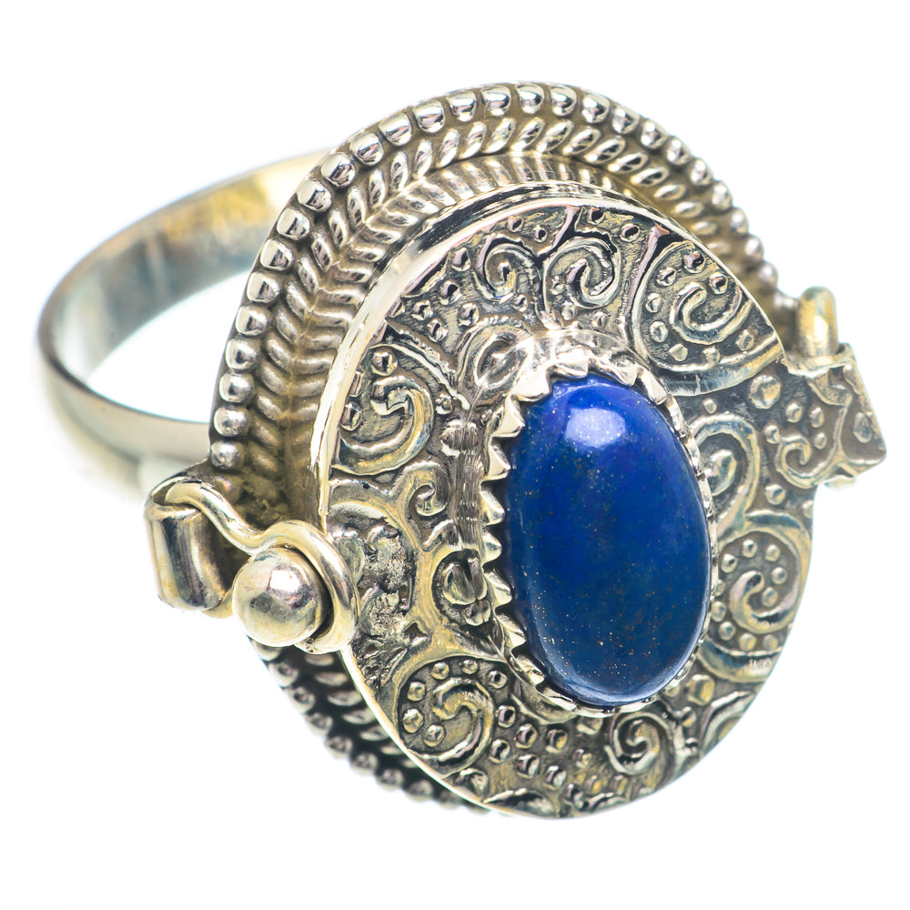 Lapis Lazuli Rings handcrafted by Ana Silver Co - RING73091