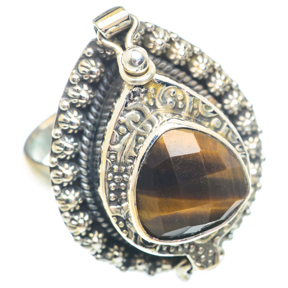 Tiger Eye Rings handcrafted by Ana Silver Co - RING73115