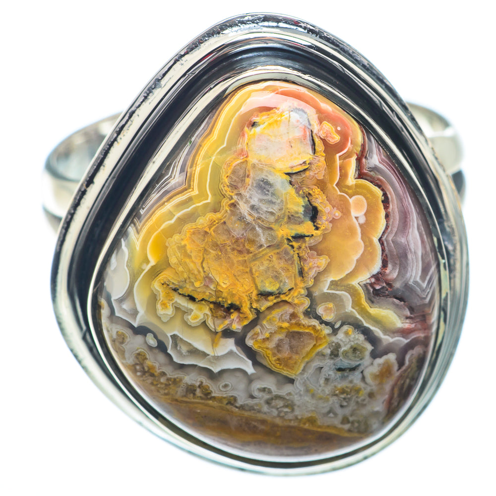 Ocean Jasper Rings handcrafted by Ana Silver Co - RING73243