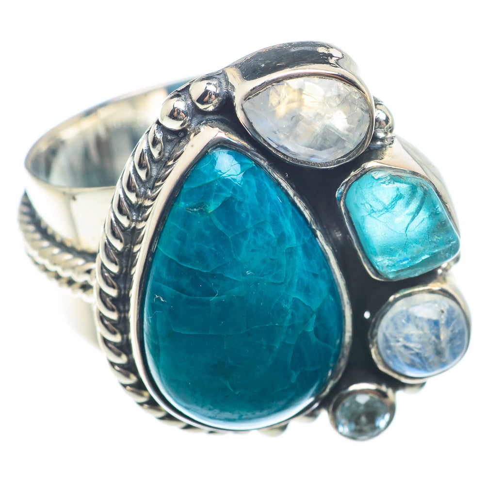 Chrysocolla Rings handcrafted by Ana Silver Co - RING73421