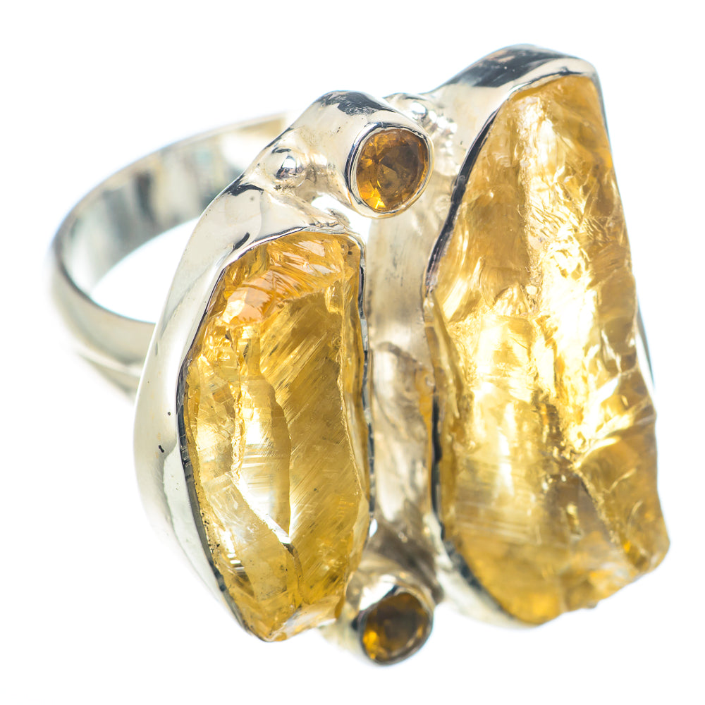 Citrine Rings handcrafted by Ana Silver Co - RING73491