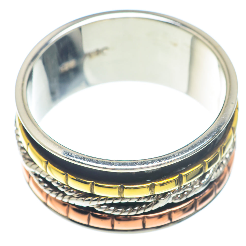 Spectro Pyrite Druzy Rings handcrafted by Ana Silver Co - RING73504
