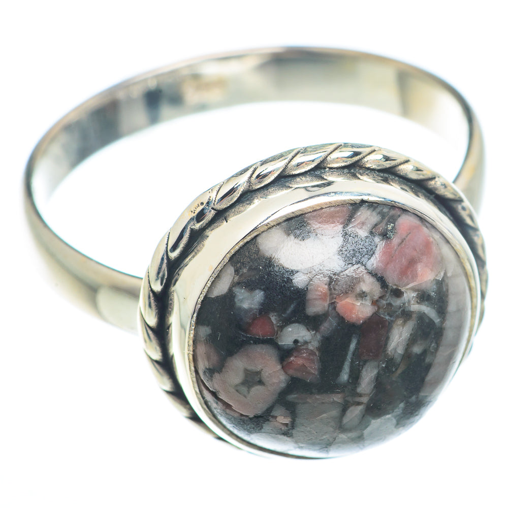 Crinoid Fossil Rings handcrafted by Ana Silver Co - RING73589