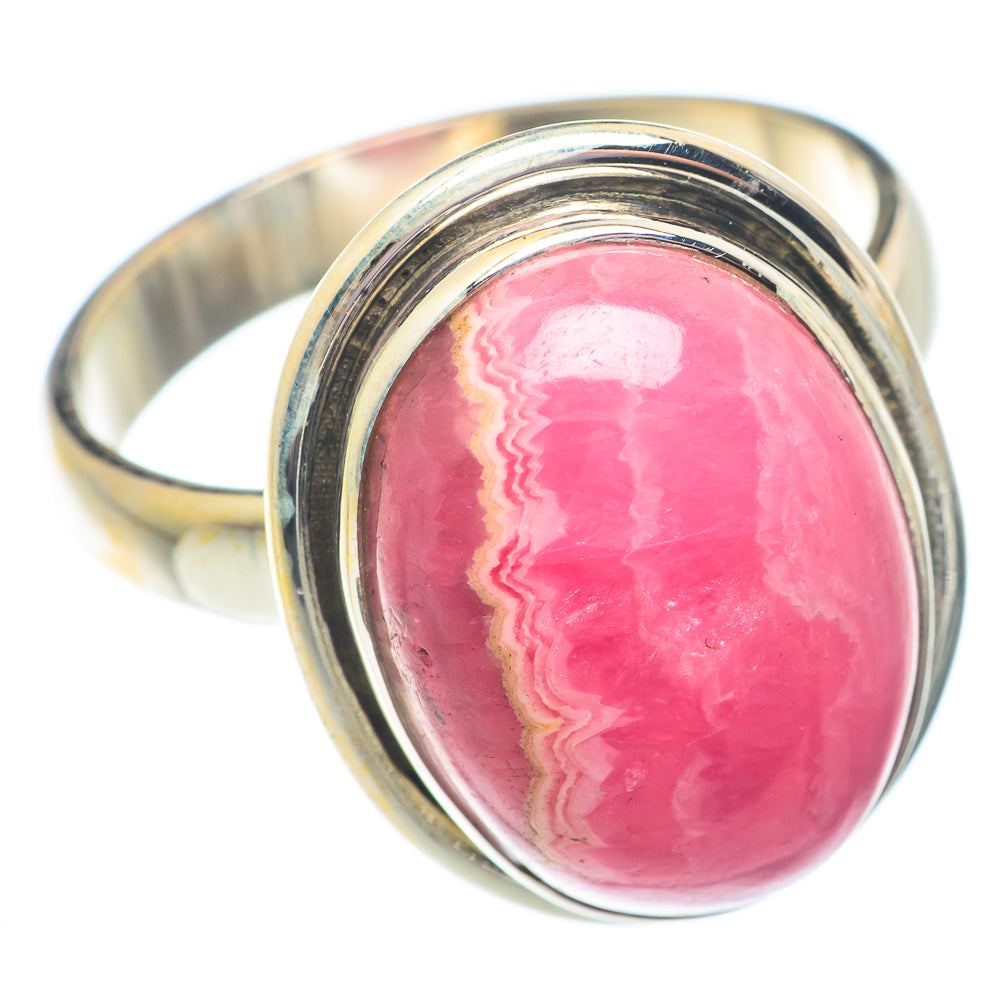Rhodochrosite Rings handcrafted by Ana Silver Co - RING73593