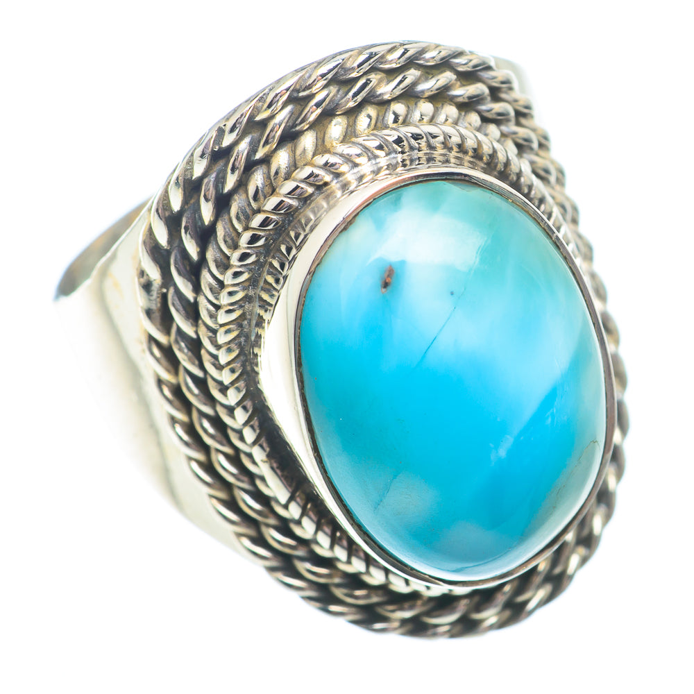 Larimar Rings handcrafted by Ana Silver Co - RING73622