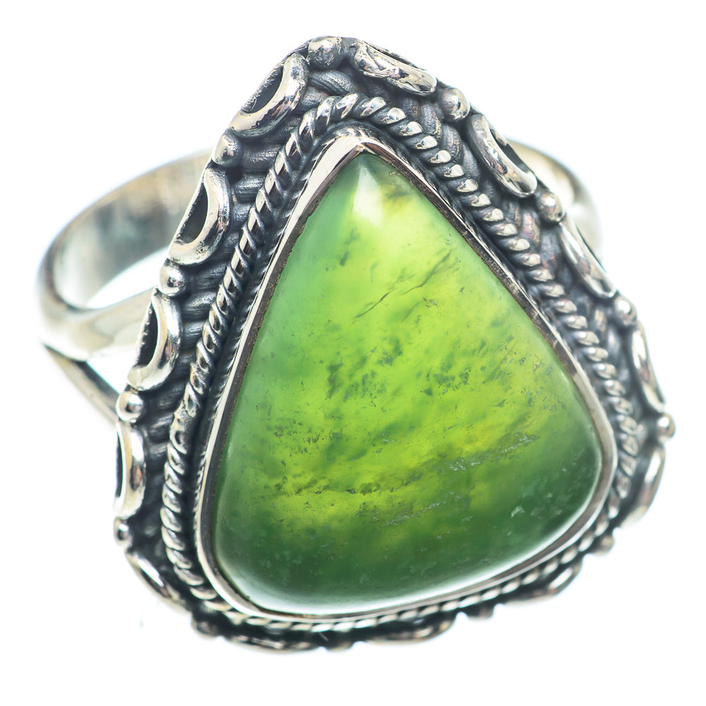 Nephirite Jade Rings handcrafted by Ana Silver Co - RING73626