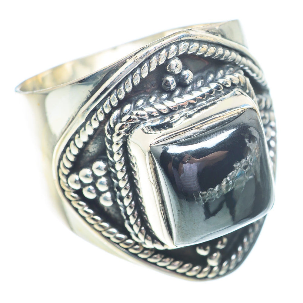 Hematite Rings handcrafted by Ana Silver Co - RING73659