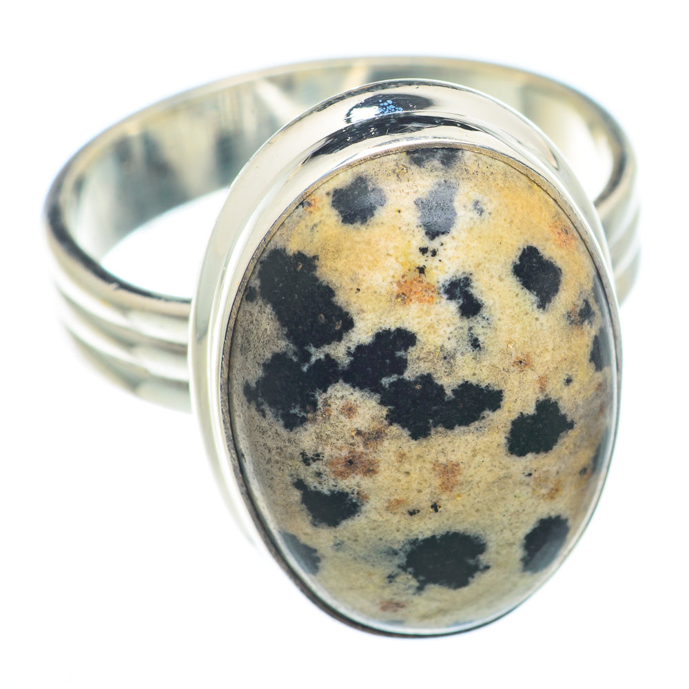 Dalmatian Jasper Rings handcrafted by Ana Silver Co - RING73723