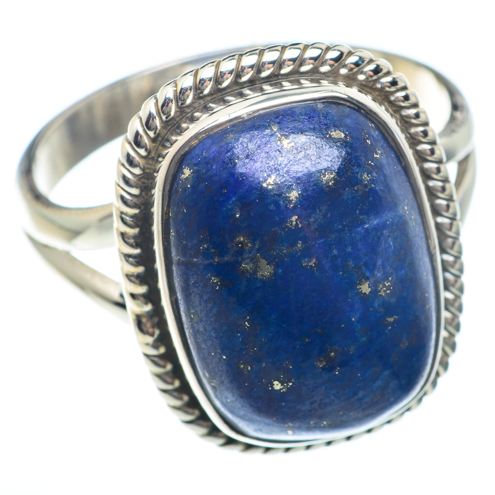 Lapis Lazuli Rings handcrafted by Ana Silver Co - RING73778