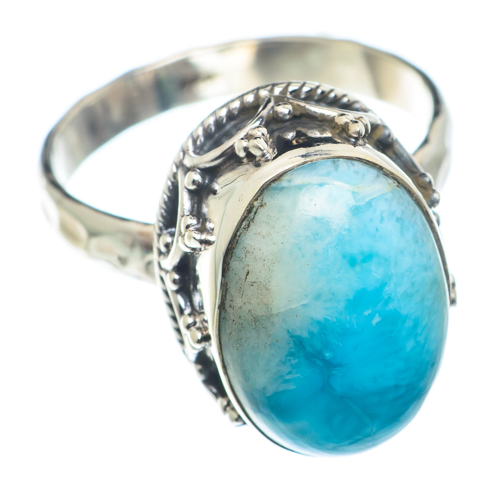 Larimar Rings handcrafted by Ana Silver Co - RING73783