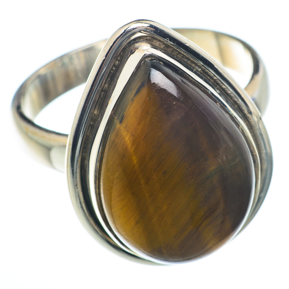 Tiger Eye Rings handcrafted by Ana Silver Co - RING73788