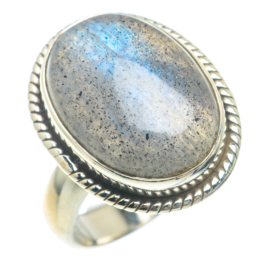 Labradorite Rings handcrafted by Ana Silver Co - RING73859