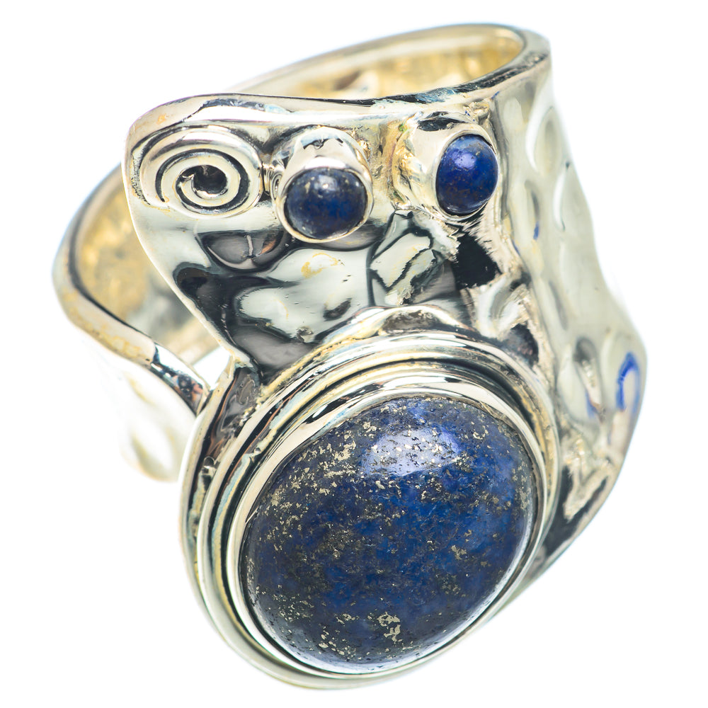 Lapis Lazuli Rings handcrafted by Ana Silver Co - RING73985