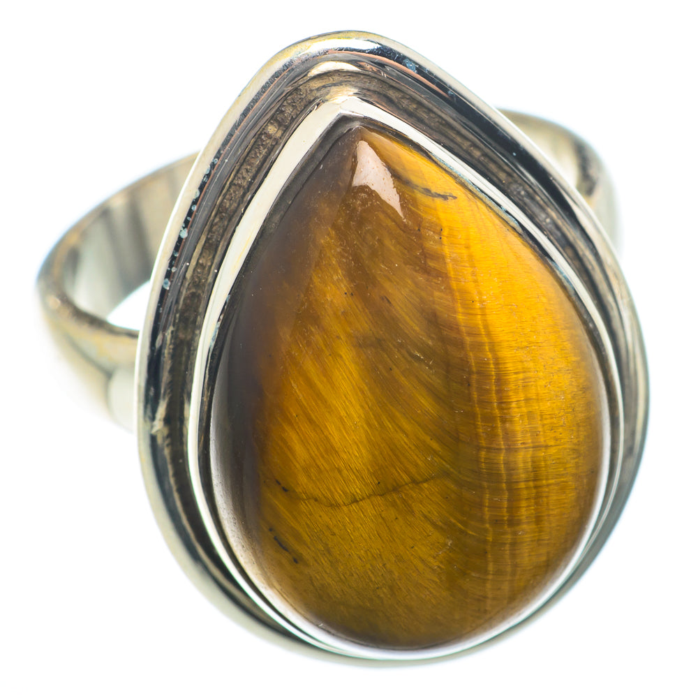 Tiger Eye Rings handcrafted by Ana Silver Co - RING73991