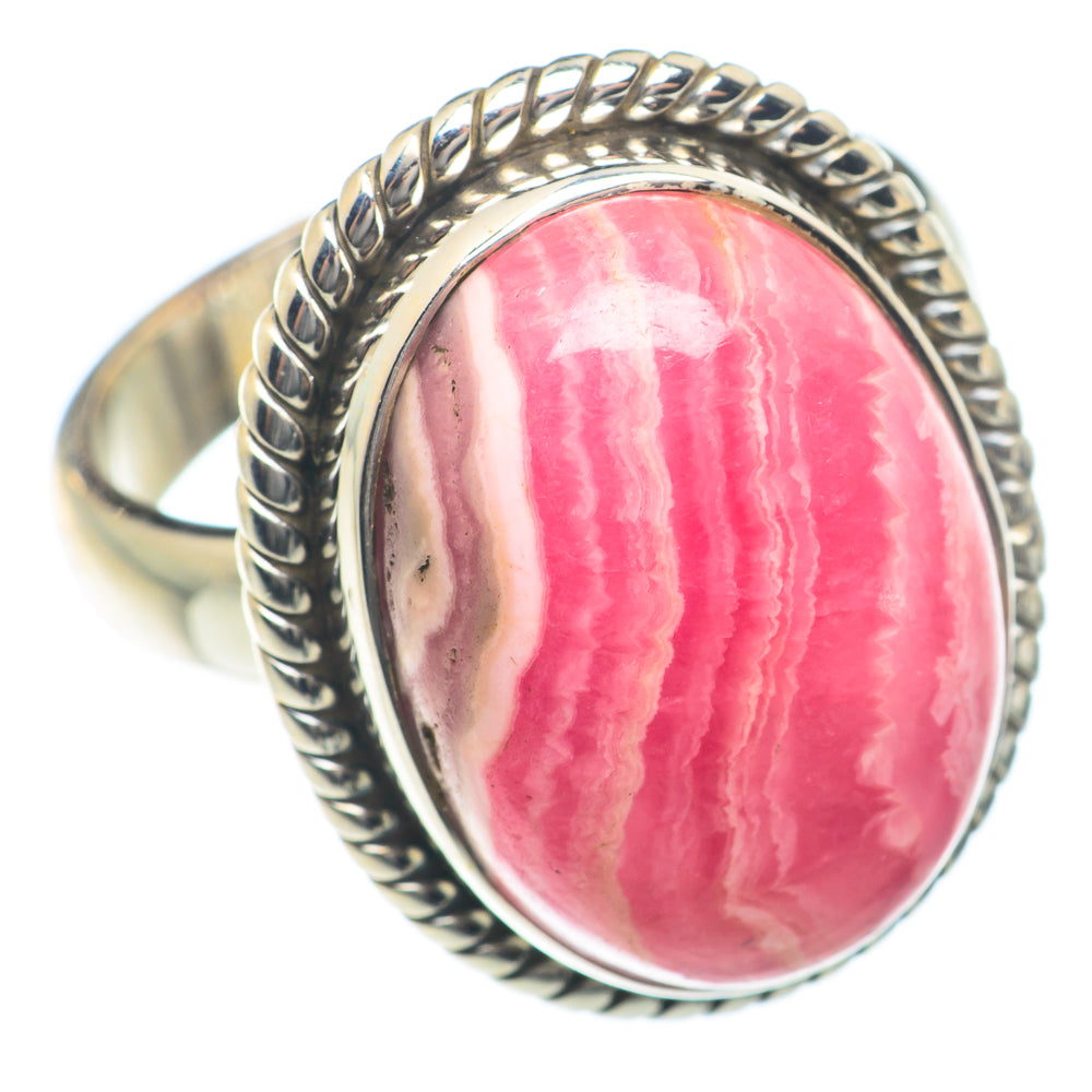 Rhodochrosite Rings handcrafted by Ana Silver Co - RING73998