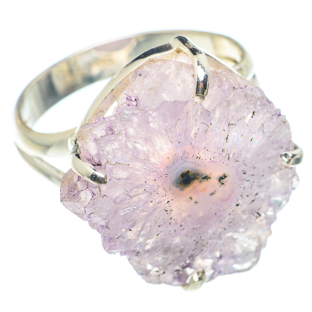 Amethyst Stalactite Rings handcrafted by Ana Silver Co - RING74001