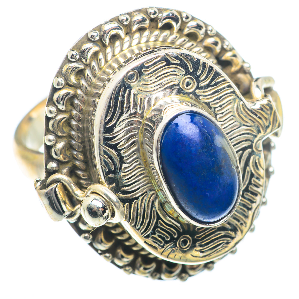 Lapis Lazuli Rings handcrafted by Ana Silver Co - RING74061