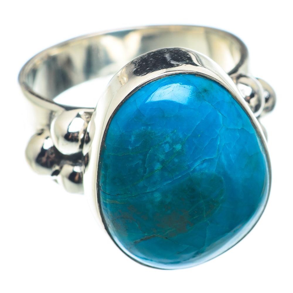 Chrysocolla Rings handcrafted by Ana Silver Co - RING74143