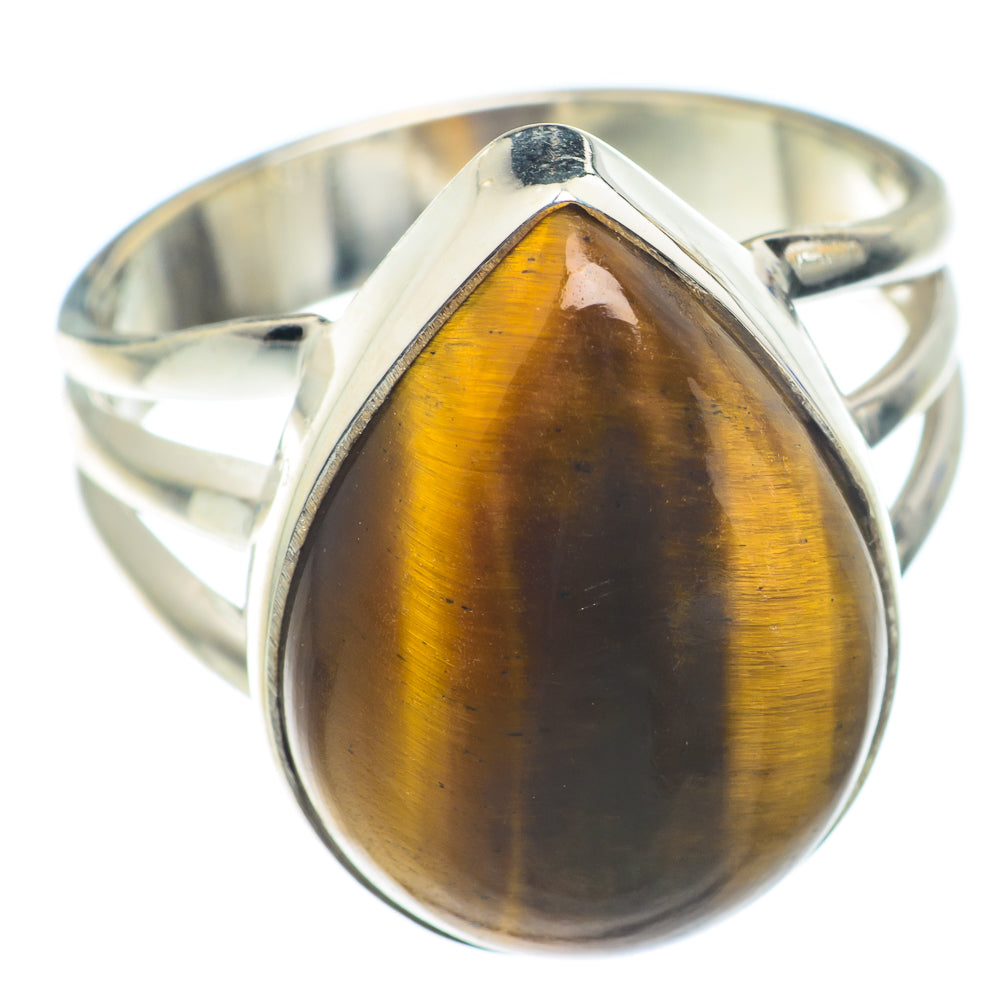 Tiger Eye Rings handcrafted by Ana Silver Co - RING74235