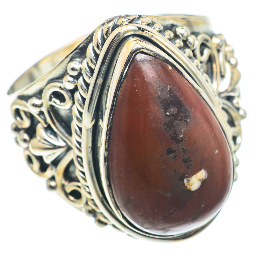 Red Jasper Rings handcrafted by Ana Silver Co - RING74274