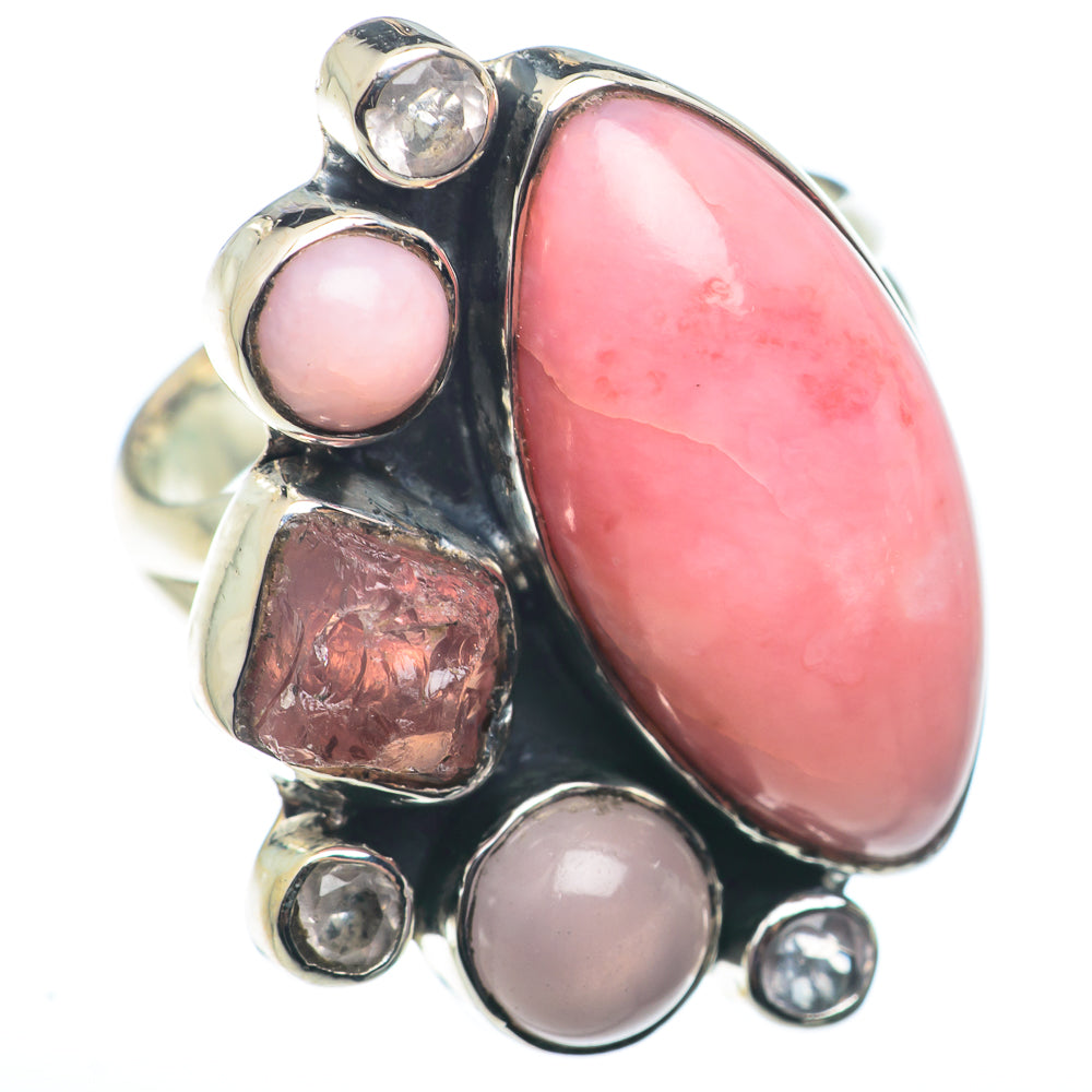 Pink Opal Rings handcrafted by Ana Silver Co - RING74348