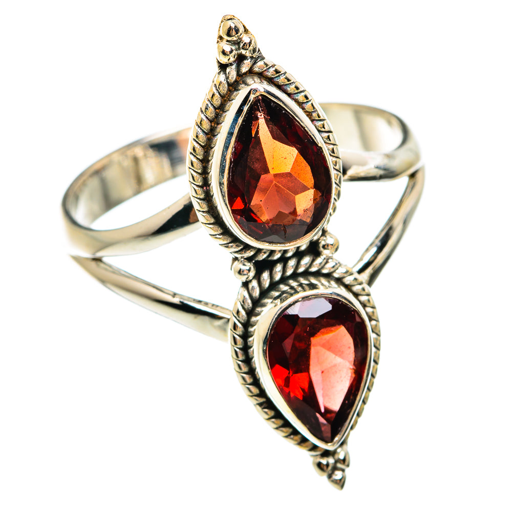 Garnet Rings handcrafted by Ana Silver Co - RING74425
