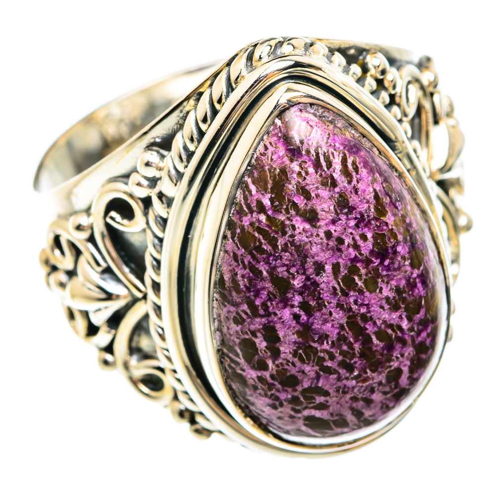 Stichtite Rings handcrafted by Ana Silver Co - RING74428